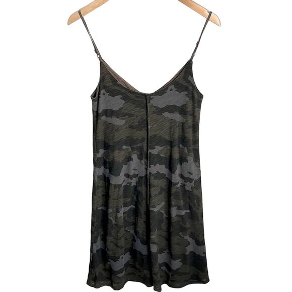 ATM Camo Tank lined Slip Dress Size XS - Picture 2 of 7